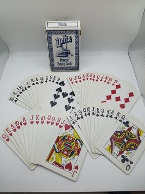 Vintage Delta Pinochle Playing Cards 48-Card Deck/COMPLETE‎